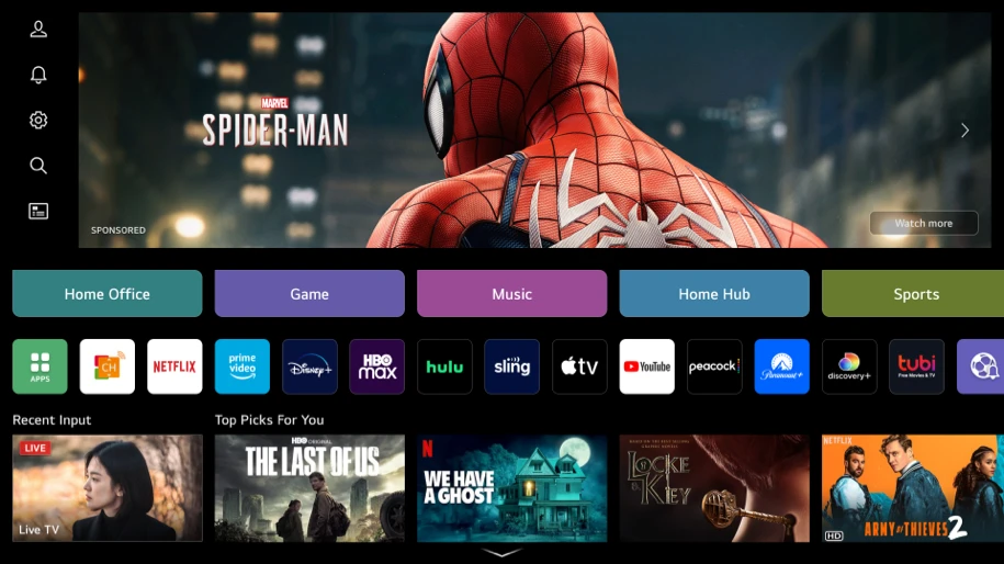 Berloni TV WebOS