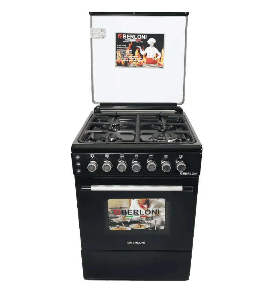 Berloni Gas Cooker 60cm BF604B