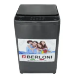 the Berloni B1200SS 12KG washing machine with fuzzy logic, stainless steel drum, A+++ energy rating, and 1600rpm spin. Smart, durable, and built for large laundry loads