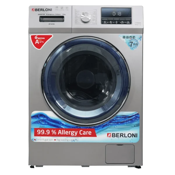 Berloni Washing Machine 7KG Inverter B7324SS