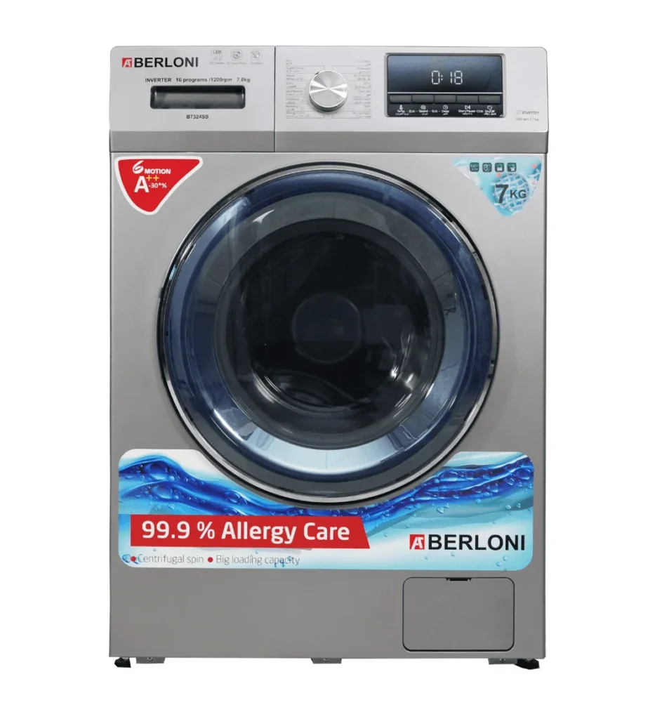 Berloni Washing Machine 7KG Inverter B7324SS