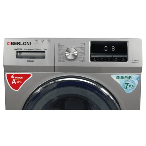 Berloni Washing Machine 7KG Inverter B7324SS