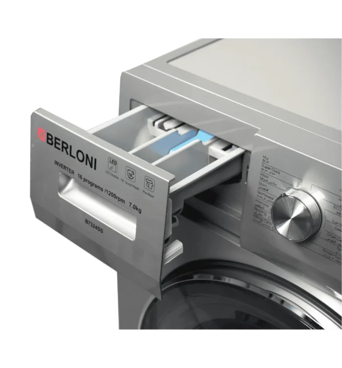 Berloni Washing Machine 7KG Inverter B7324SS