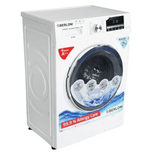 Berloni Washing Machine 7KG Inverter B7723W